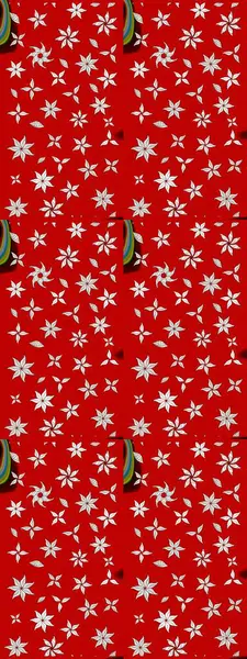 Halk tarzı. Modern çiçek arkaplanı. Parlak renkli çiçekli ve kırmızı yapraklı harika bir çiçek deseni. Moda baskıları için zarif bir şablon.