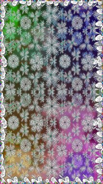 Tebrik kartı geçmişi, boyama kitabı, arkaplan ve tekstil için kullanılabilir. Kusursuz süs izi. Raster Henna tarzı. Etnik Mandala havlusu. Sınır Hindistan çiçek desenli paisley patentli.