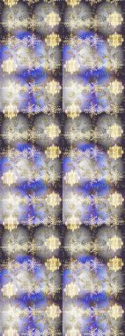 Arkaplanda soyut kar taneleri olan düz tasarım. Raster illüstrasyonu. Kar taneleri deseni. Kar tanesi süsleme deseni. Kar taneleri arkaplanı.