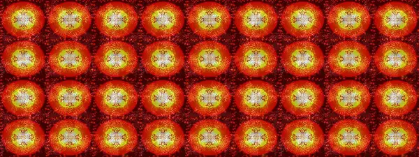 Renkli kar taneleri Raster çizimi. Güzel bir kış süsü. Kırmızı, turuncu ve kahverengi kar tanelerinden izole edilmiş..