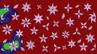 Tekstil, kumaş, kapaklar, duvar kağıtları, baskı, naylon, koleksiyon defteri, örgü, dekupaj için güzel bir eskiz. Küçük kırmızı çiçeklerle oldukça kaliteli besin torbası deseni.