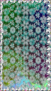 Raster deseni. Sanat, çiçek tarzına ilham verir ve arka plan bırakır. Gri el çizimi desen. Karalama çiçekleri kusursuz desen.