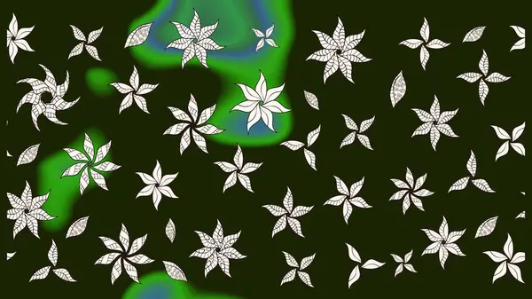 Parlak çiçekli kolaj çiçekleri gridir. Çiçekli zambakların eskiz geçmişi. Çiçek tasarımı için inanılmaz kolaj cennet tarzı..