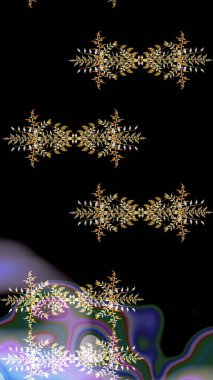 Sevimli çiçek raster deseni. Düz Çiçek Elementleri Tasarımı. Renkli Bahar Teması eskiz kalıbı. Siyah, nötr ve gri renkte çiçekler.