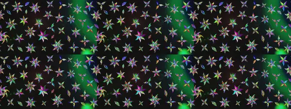 Çiçekli karalama şeklinde Raster çiçek deseni. Gri renkli çiçekler. Nazik, sevimli çiçek arkaplanı..