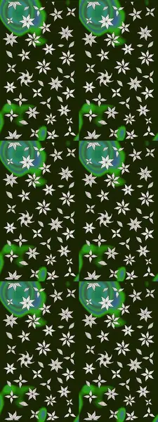 El çizimi Raster çizimi. Çizim çiçek deseni duvar kağıdı, web sitesi arka planı, ambalaj kağıdı, davetiye, broşür, afiş veya web sitesi için kullanılabilir. Parlak elementlerin.