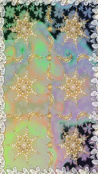 Altın elementlerle nötr renklerde altın desen. Kusursuz klasik raster altın desenli. Klasik klasik klasik arka plan. Geleneksel oryantasyon süsü.