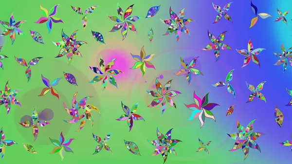 Raster 'ın taze dokusu. Paketleme, tekstil, duvar kâğıdı için çiçek eskizi. Yumuşak fayans. Klasik çiçek desenli. Yumuşak pamuk tasarımı.