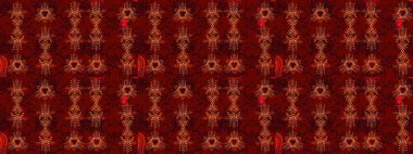 Muhteşem tasarım posteri, kapak tasarımı, kırmızı, siyah ve kahverengi renkli kart tasarımı. Son moda kar taneleri ve elementler onun kartlarını gösteriyor. Kar taneleri tasarımı. Retro biçim dokusu, soyut kış elementleri.