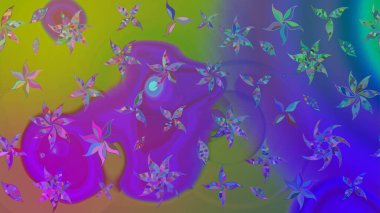 Ev dekoru. Fantezi çiçekli eskiz deseni, doğal duvar kağıdı, çiçek desenli kıvrım çizimi. Paisley el çizimi elementler.