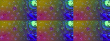 Düz Çiçek Elementleri Tasarımı. Çiçek desenli eskiz, yaz çiçekleri. Renkli Bahar Teması eskiz kalıbı. Kahverengi renkte çiçekler.