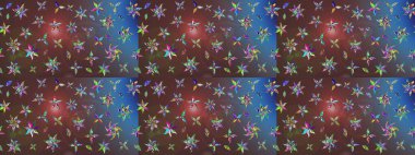 Taslak dekoratif arka plan, çiçek mandala. Çiçek. Kahverengi renklerde. Raster illüstrasyonu.