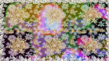 Kusursuz klasik raster nötr ve altın desenli. Klasik klasik klasik arka plan. Geleneksel oryantasyon süsü.