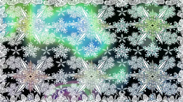 Kabile sanatı boho baskısı, klasik çiçek arkaplanı. Arkaplan dokusu, duvar kâğıdı, çiçek teması tarafsız renklerde. Soyut etnik raster pürüzsüz desen.