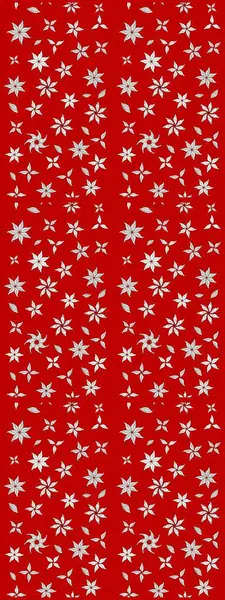 Kibarca, kırmızı renkte yaz çiçekleri. Raster illüstrasyonu. Raster çiçek desenli ve çiçekli..