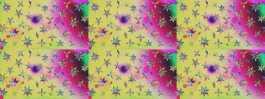 Tarafsız renklerde çiçekler. Çiçekli çiçek deseni, suluboya. Renkli Bahar Teması eskiz kalıbı. Raster illüstrasyonu. Düz Çiçek Elementleri Tasarımı.