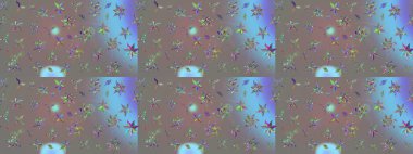 El çizimi Raster çizimi. Karalama elementleri. Çizim çiçek deseni duvar kağıdı, web sitesi arkaplanı, paket kağıdı, davetiye, broşür, pankart veya web sitesi için kullanılabilir.