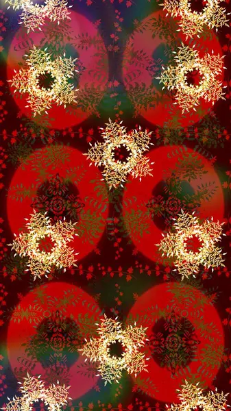 Raster resim. Arka plan üzerinde izole soyut kar taneleri ile düz tasarım. Snowflakes desen. Kar tanesi süs desen. Kar taneleri arka plan.