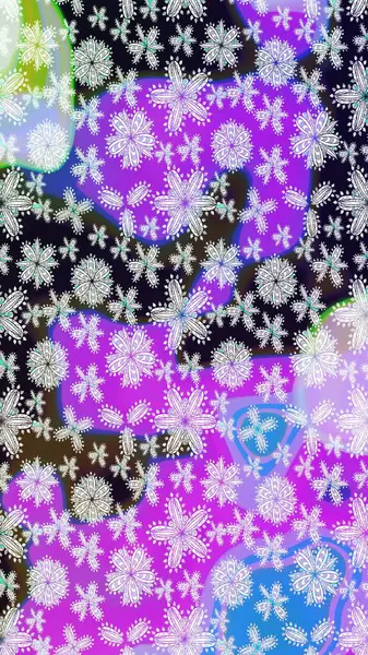 Eskiz geçmişi. Kumaş, tekstil, duvar kağıdı baskısı için. Raster. Tomurcukları çiçek olan sevimli bir çiçek deseni. Eski usul. Raster illüstrasyonu.