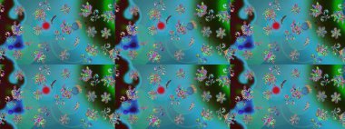 Raster kına dövme tarzı. Etnik Mandala süsleme. Kullanılabilir Tekstil, tebrik kartı, boyama kitabı, telefon durumda yazdırma için. Hint çiçek desenli madalyon desen.