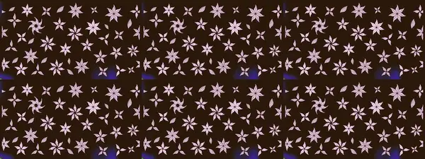 Vadinin çiçekleri kahverengi renklerde. Raster - stok. Suluboya, elle çizilmiş. Taslak arkaplan deseni.