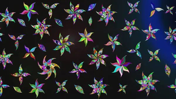 Güzel suluboya yaz çiçekleri deseni..