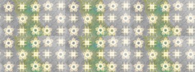 Gri renkli çiçekler. Düz Çiçek Elementleri Tasarımı. Renkli Bahar Teması eskiz kalıbı. Sevimli çiçek raster deseni.