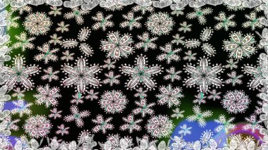 Şirin karalama çiçekleri olan kusursuz çiçek desenleri. Raster illüstrasyonu. Raster illüstrasyonu. Eskiz tarzı siyah renkler. El yapımı çiçek ve bitki koleksiyonu.