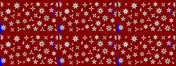 Çiçekli bahar çiçekleri. Küçük çiçekte güzel bir desen. Küçük renkli çiçekler. Moda baskıları için zarif bir şablon. Motley illüstrasyonu. Çizim.