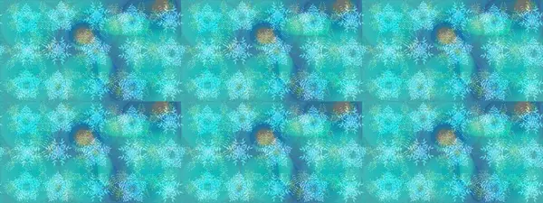 Arkaplanda soyut kar taneleri olan düz tasarım. Raster illüstrasyonu. Kar taneleri deseni. Kar taneleri arka planda. Kar tanesi süslemeli desen.