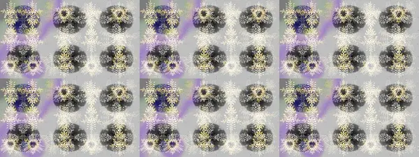 Tarafsız, gri ve bej renkli çiçekler. Yumuşak, bahar çiçekli arka plan. Raster çiçek desenli ve çiçekli..