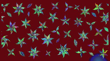 Moda baskısı. Eski model. Dekorasyon ve tasarım için güzel bir desen. Çiçeğin suluboya çizimlerinin mükemmel deseni. Suluboya çizim kalıbı. Raster illüstrasyonu.