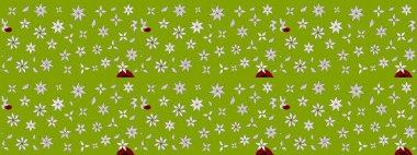 Raster illüstrasyonu. Düz Çiçek Elementleri Tasarımı. Güzel kumaş deseni. Asya tekstil tarzında. Çiçek desenli çizim. Renkli Bahar Teması çizim şablonu.