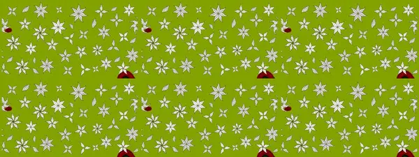 Raster illüstrasyonu. Düz Çiçek Elementleri Tasarımı. Güzel kumaş deseni. Asya tekstil tarzında. Çiçek desenli çizim. Renkli Bahar Teması çizim şablonu.