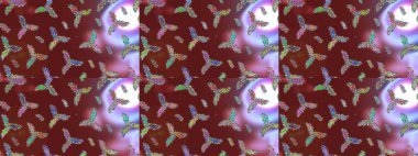 Kar Tanesi Simgesi. Kış kar tanesi. Kar Tanesi Raster illüstrasyonu. Kırmızı, kahverengi ve nötr renklerde izole edilmiş..