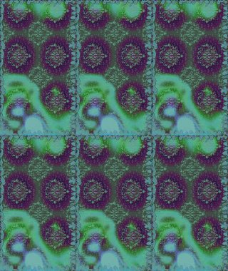 Şatafatlı bahar bahçesi dokusu. Flower eskiz arka planı. Çiçek deseni. Raster illüstrasyonu.