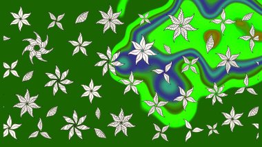 Paisley el çizimi elementler. Fantezi çiçekli eskiz deseni, doğal duvar kağıdı, çiçek desenli kıvrım çizimi. Ev dekoru.