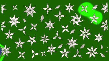 Renkli Bahar Teması eskiz kalıbı. Düz Çiçek Elementleri Tasarımı. Çiçek deseni. Raster çizimi. Güzel kumaş deseni..