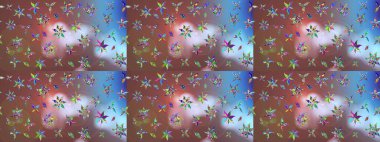 Raster çiçekleri klasik tarzda çizilmiş. Çiçekli yumuşak bir eskiz şekli. Kahverengi renklerde bahar çiçekleri. Raster illüstrasyonu.