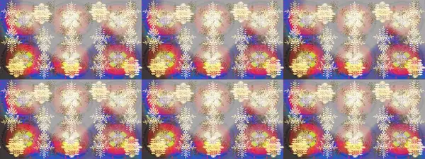 Kar taneleri deseni. Şirin desen. Raster Noel soyut renkli arka plan ve tatlı kar tanesi. Noel Kar Taneleri Arkaplanı. Raster illüstrasyonu.