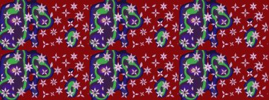 Robot resim. Çiçekli yaz çiçekleri. Küçük çiçekte güzel bir desen. Motley illüstrasyonu. Küçük renkli çiçekler. Moda baskıları için zarif bir şablon.