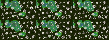 Çiçek deseni duvar kağıdı, desen dolguları ve web sayfası arka planı için kullanılabilir. Şekil verilmiş çiçeklerle eskiz deseni. Süslü zentangle çizim dokusu, soyut çiçeklerle süslenmiş..