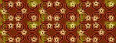 Kar tanesi rengarenk desen. Kar taneleri deseni. Soyut kar taneleri arkaplanda izole edilmiş düz dizayn. Raster kar taneleri arka planda. Raster illüstrasyonu.