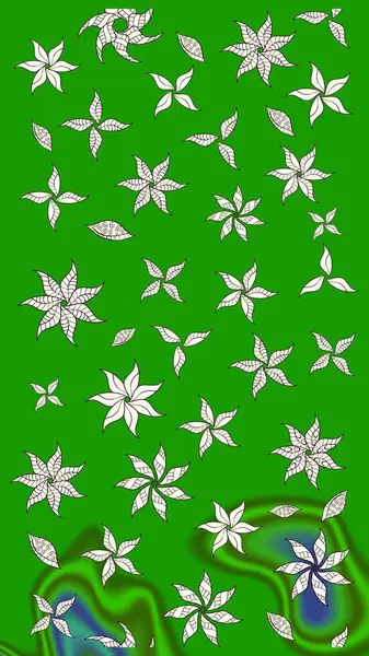 Çizim kalıbı. Ultraviyole kumaş deseni. Organik motif arka planı. Raster illüstrasyonu.