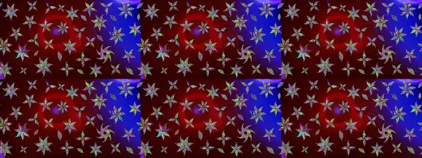 Tekstil, kumaş, kapaklar, duvar kağıtları, baskı, naylon, koleksiyon defteri, örgü, dekupaj için güzel bir eskiz. Millefleur 'lar. Küçük kahverengi çiçekli oldukça eski bir besin torbası deseni..