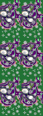 Çizim çiçek deseni duvar kağıdı, web sitesi arka planı, ambalaj kağıdı, davetiye, broşür, afiş veya web sitesi için kullanılabilir. Parlak elementlerin. El çizimi Raster illüstrasyonu.