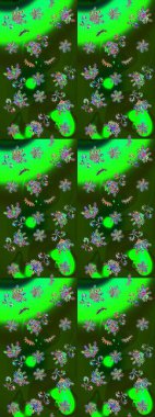 Raster kar taneleri deseni. Raster illüstrasyonu. Renkli arka planda güzel kar taneleri.