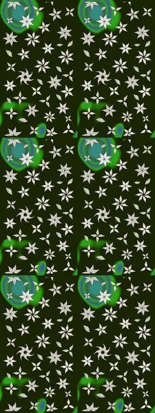 Düz Çiçek Elementleri Tasarımı. Çiçekli eskiz arkaplanı. Çocuk stili. Renkli Bahar Teması çizim şablonu.