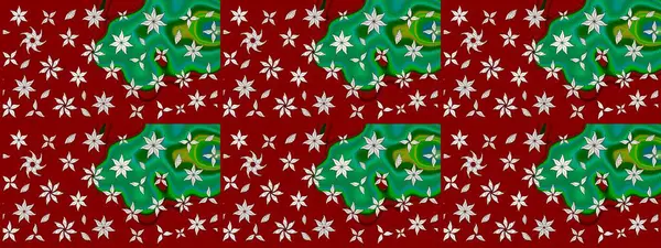 Eskiz klasiği. Raster Şirin kumaş deseni. Renkli Bahar Teması eskiz kalıbı. Düz Çiçek Elementleri Tasarımı.