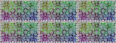 Kusursuz bir arka plan modeli. Suluboya, elle çizilmiş. Vadinin renkleri. Raster - stok.